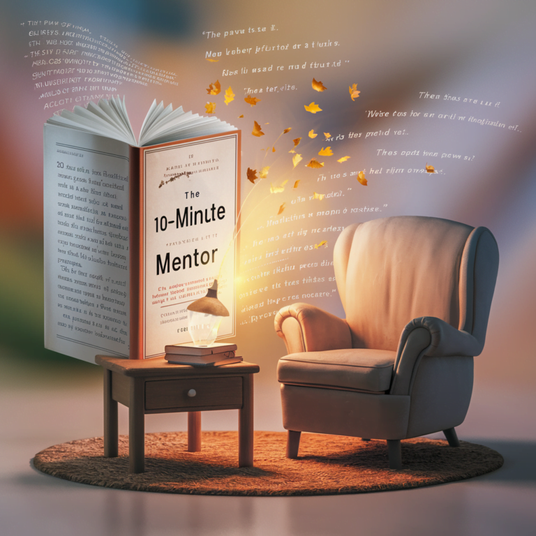 The 10-Minute Mentor: Wisdom That Lasts a Lifetime 1 The 10-Minute Mentor: Wisdom That Lasts a Lifetime