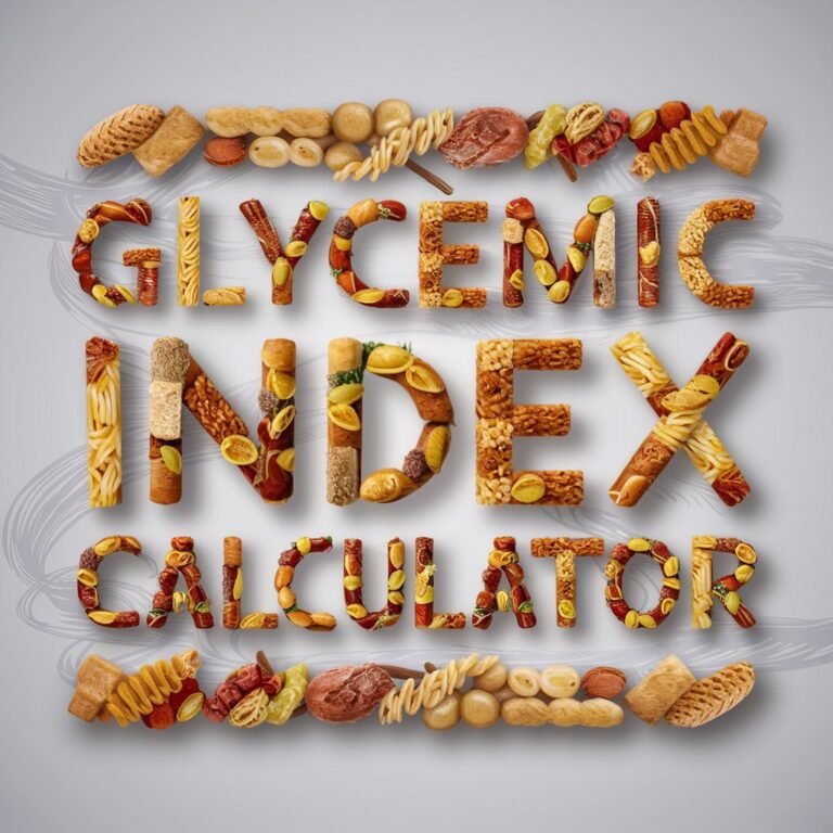 Glycemic Index Calculator 1 Glycemic Index Calculator