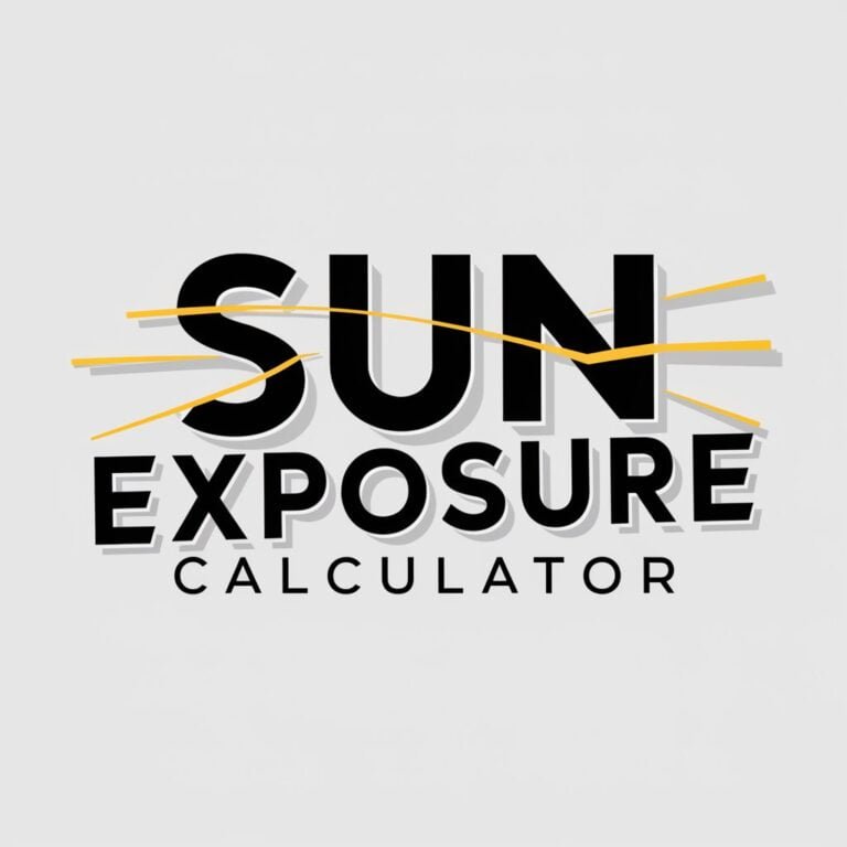 Sun Exposure Calculator - LifeSciencePS