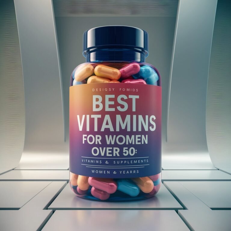 Best Vitamins for Women Over 50