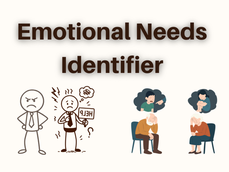 Emotional Needs Identifier 1 Emotional Needs Identifier