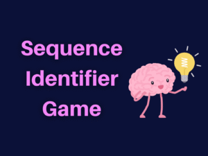 Sequence Identifier Game